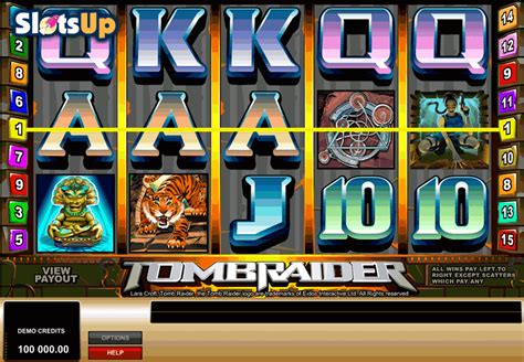  tomb raider slot machine